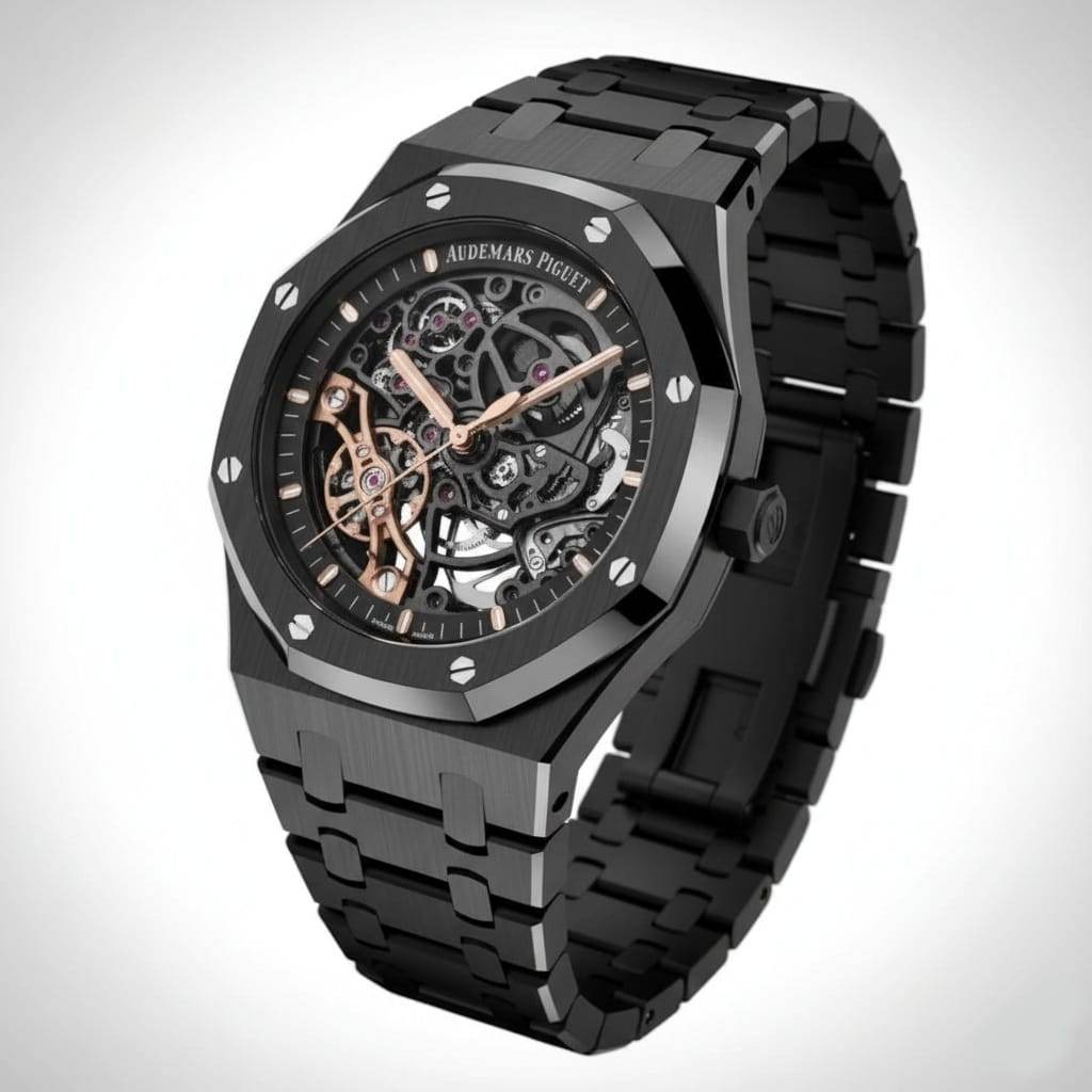 Audemars Piguet Royal Oak Double Balance Wheel Openworked Black Ceramic 🖤✨⚙️ - My Store