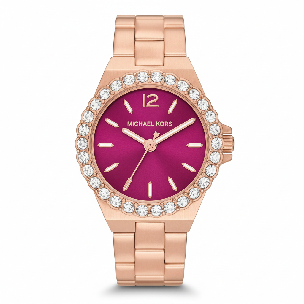Michael Kors Lennox Rose Gold Watch MK7396