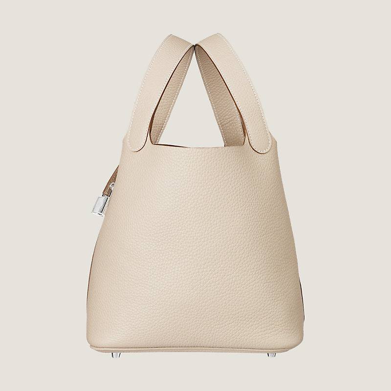 Hermès Picotin Lock Bag in Nata Taurillon Clemence 👜✨🕊️