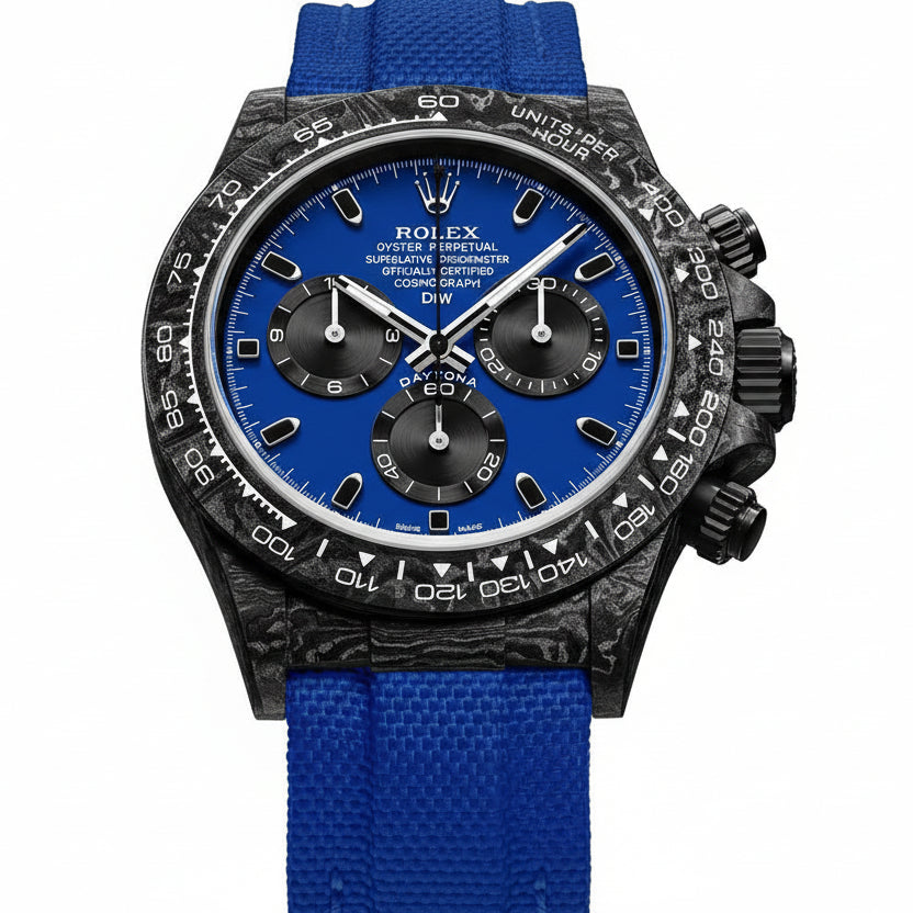 Rolex Cosmograph Daytona Carbon DiW Blue 🏎️⌚💎