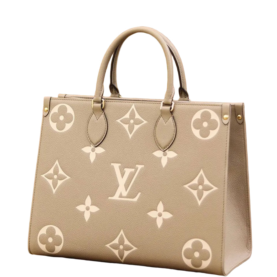 Louis Vuitton OnTheGo MM Monogram Empreinte Giant Tote 👜✨💼