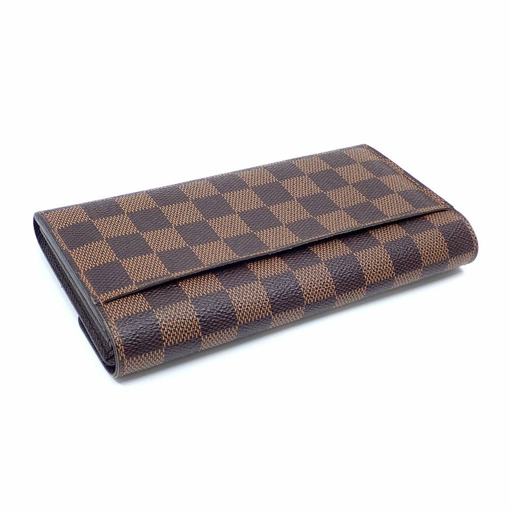 Louis Vuitton Damier Ebene Sarah Wallet 🤎👜✨