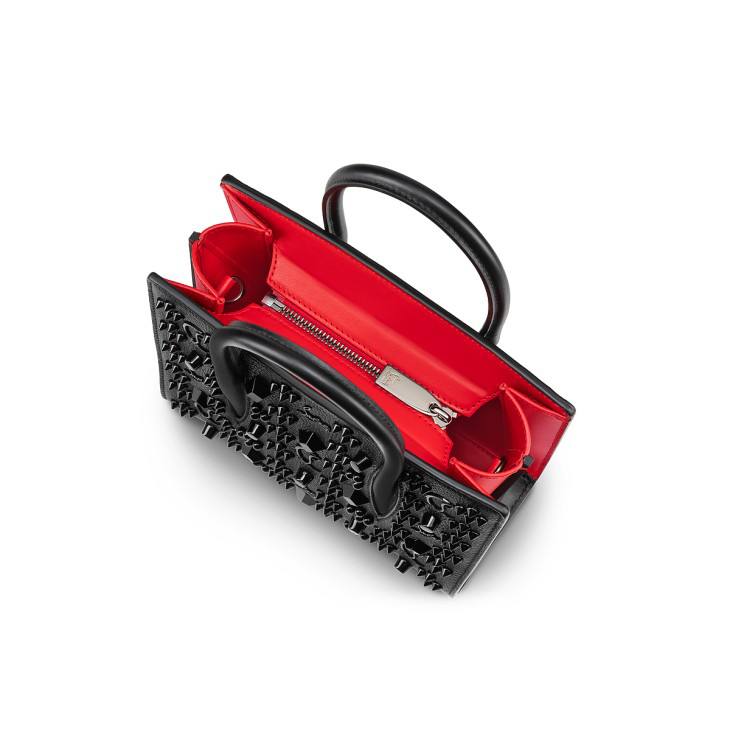 Christian Louboutin Paloma Embellished Leather Tote 🖤✨👠