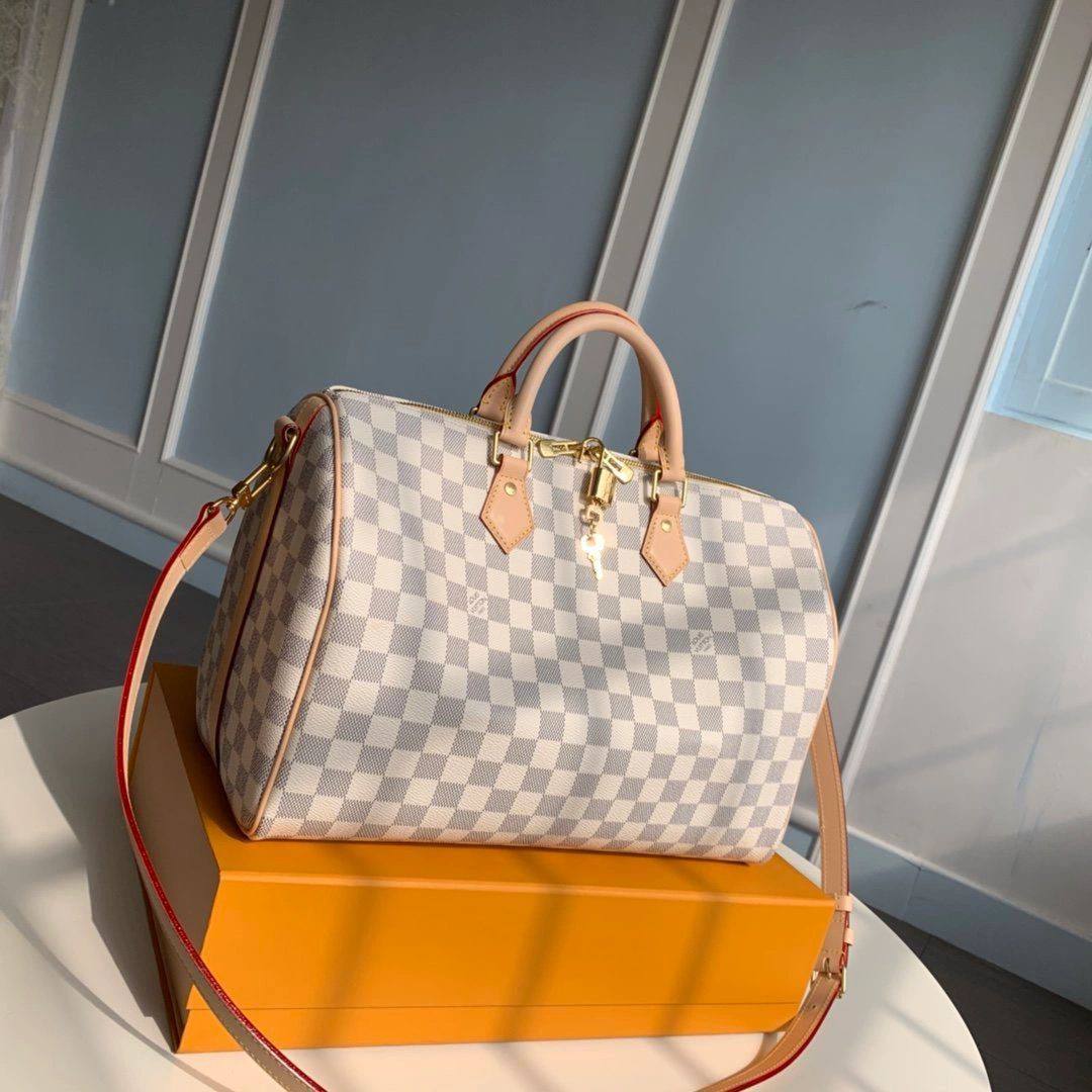 Louis Vuitton Damier Azur Speedy Bandoulière 30 👜✨🏙️