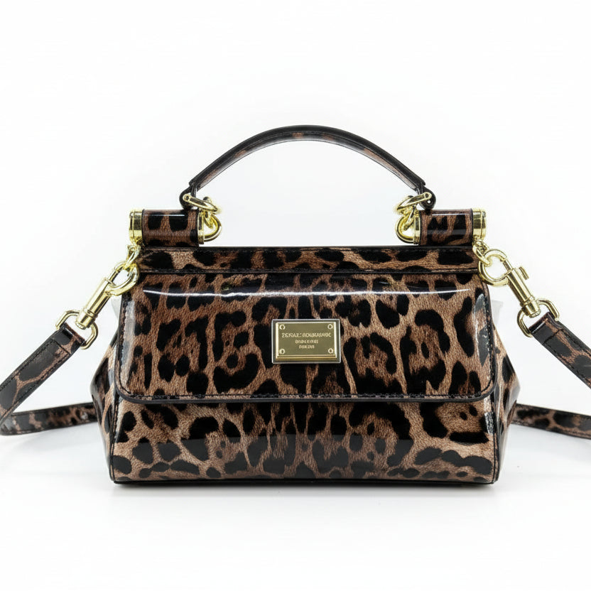Dolce & Gabbana Leopard Print Sicily Bag 🐆✨👜