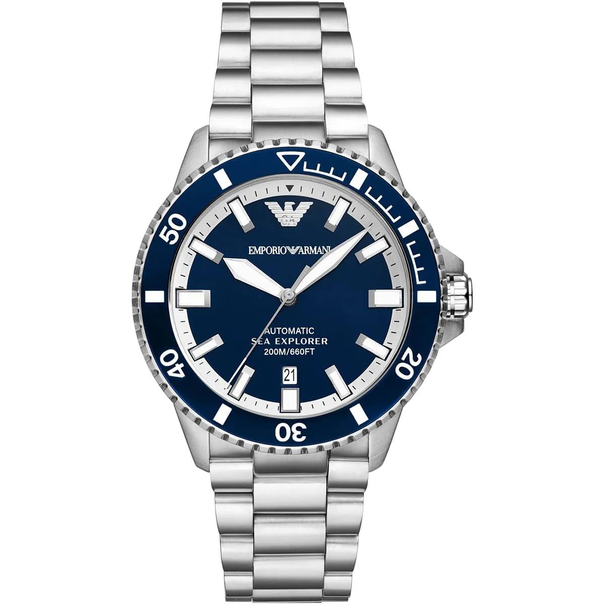 ⌚️ Emporio Armani Automatic Sea Explorer Dive Watch 🌊