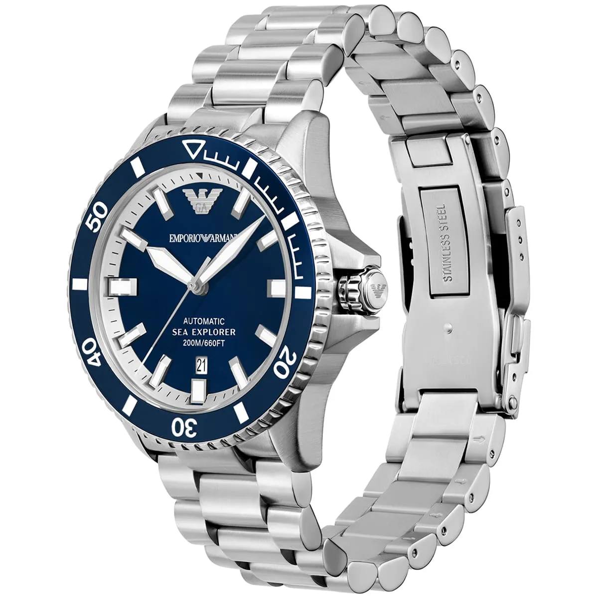 ⌚️ Emporio Armani Automatic Sea Explorer Dive Watch 🌊