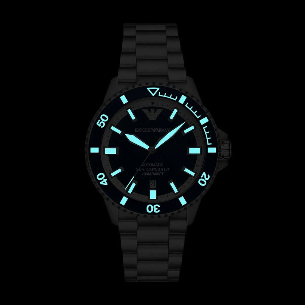 ⌚️ Emporio Armani Automatic Sea Explorer Dive Watch 🌊