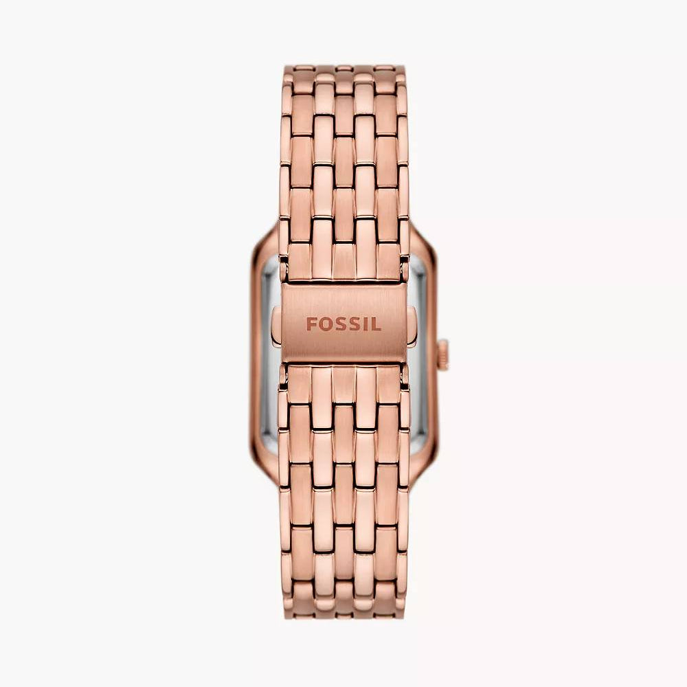 ⌚ Fossil Rose Gold Rectangular Mother-of-Pearl Watch ✨💎