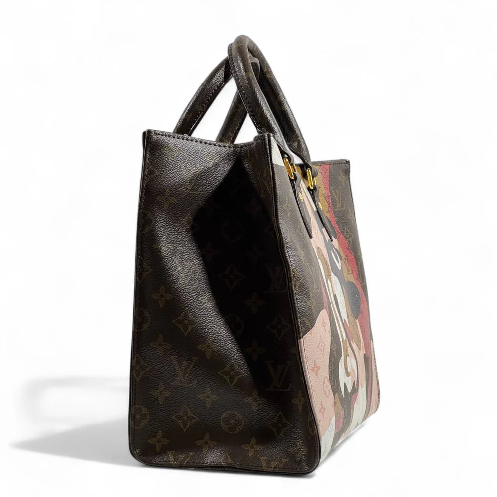 🎨 Louis Vuitton Monogram Camouflage Abstract Tote Bag 💖