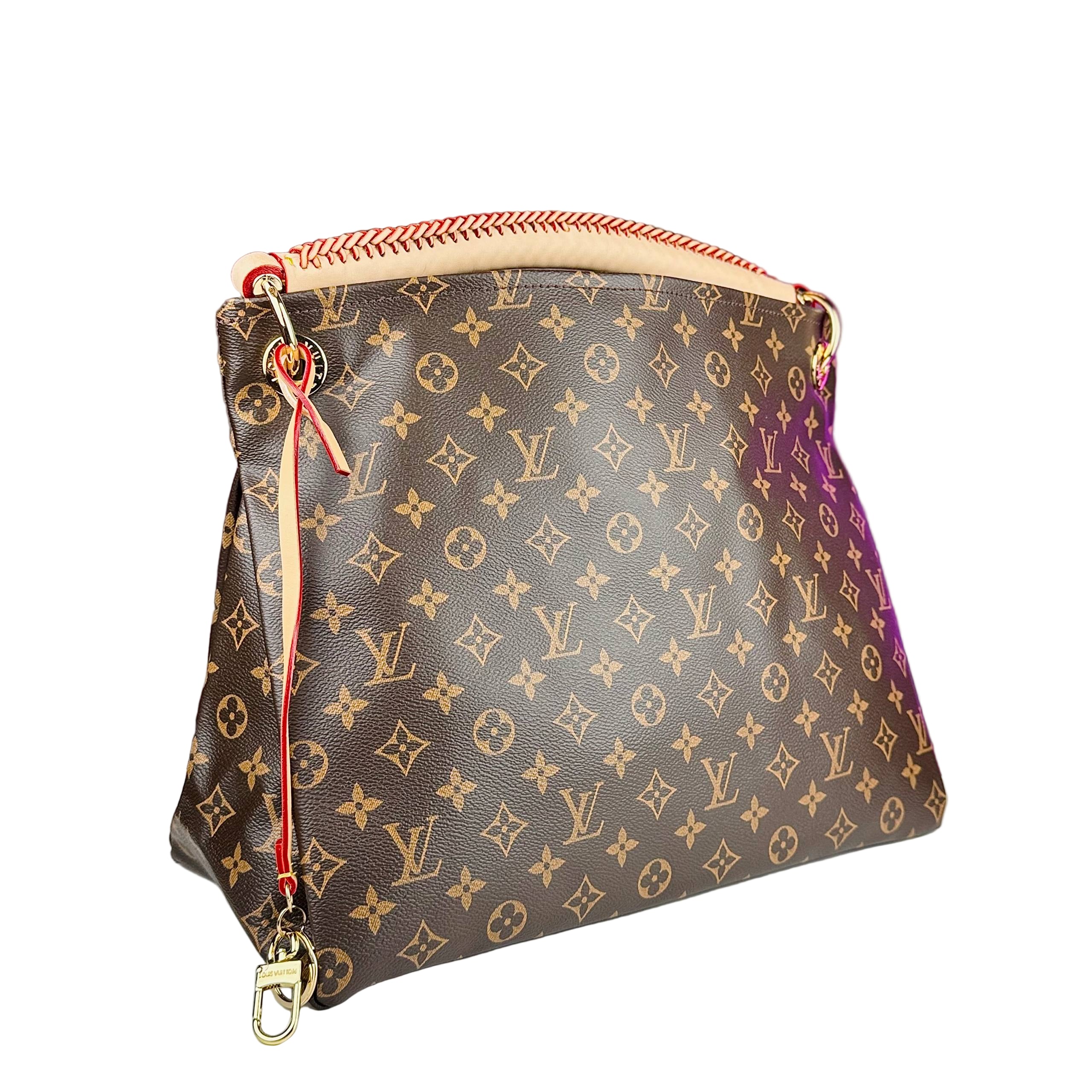 Louis Vuitton Monogram Pochette Metis Baseball Stitching Brown ⚾🤎✨