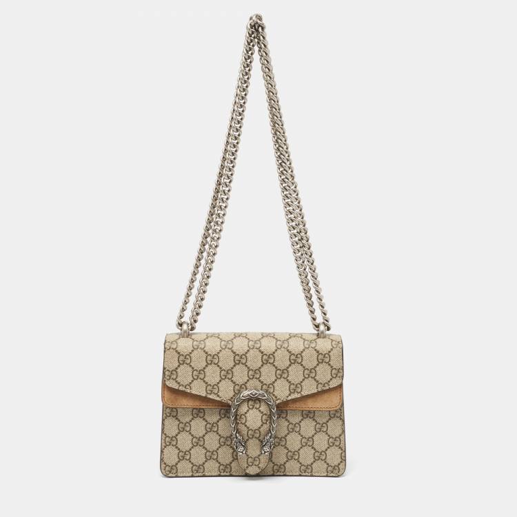 Gucci Dionysus GG Supreme Shoulder Bag 👜✨🐍