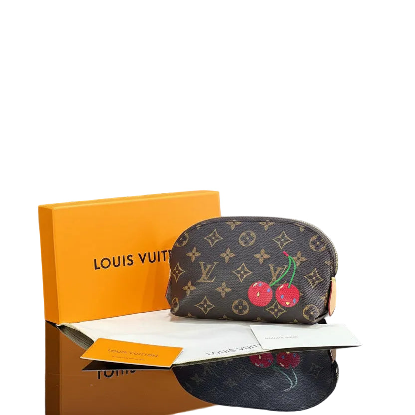Louis Vuitton Monogram Cerises Cosmetic Pouch 🍒✨💼
