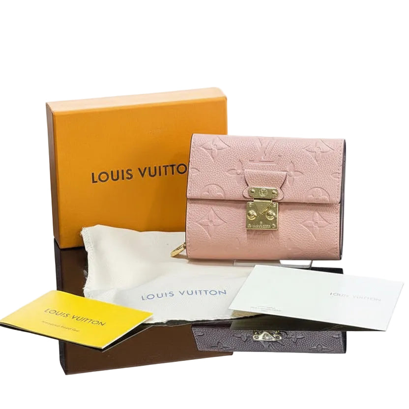 Louis Vuitton Vavin Compact Wallet in Rose Poudre Empreinte Leather 🌸✨👜