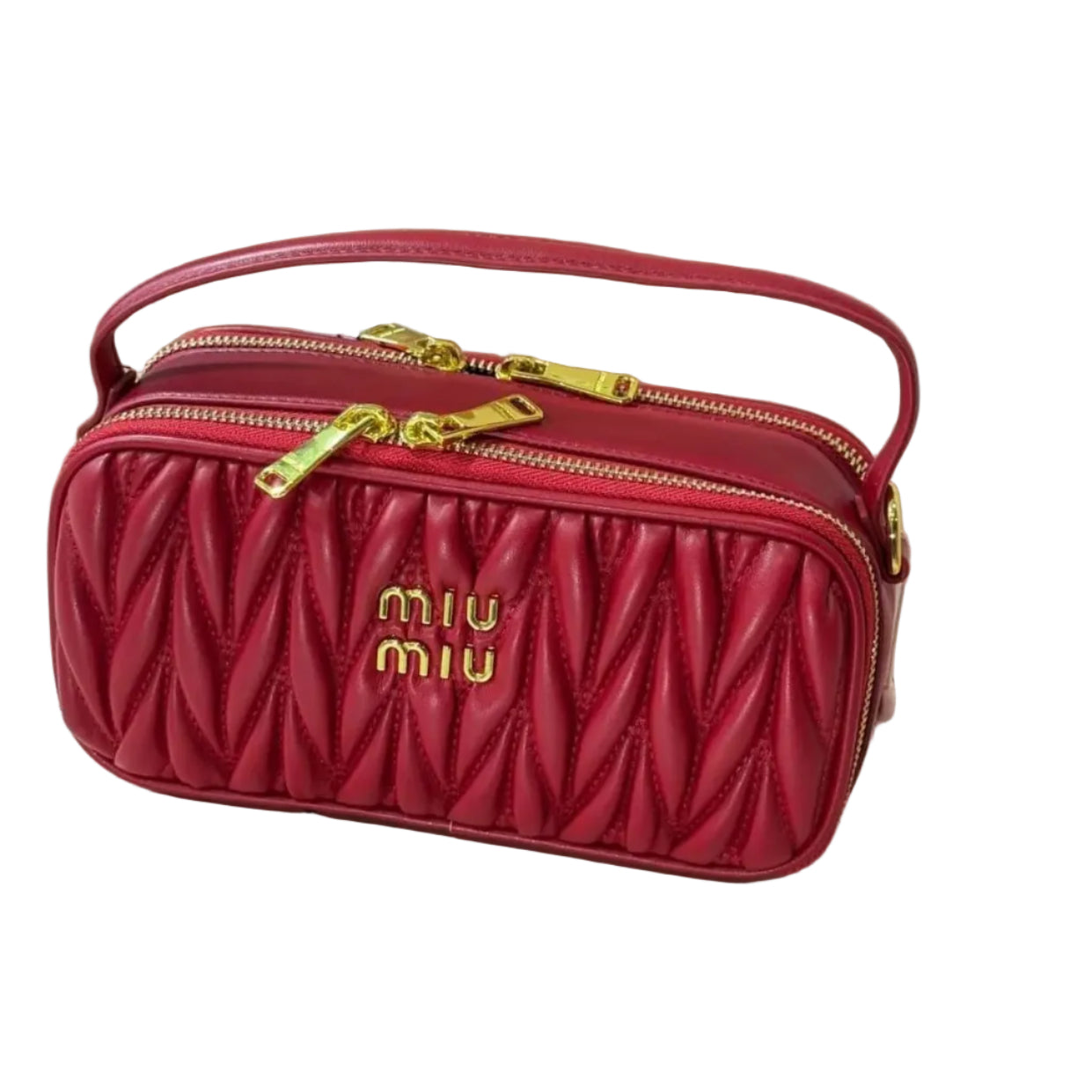 Miu Miu Matelassé Leather Vanity Case 💄🌹✨