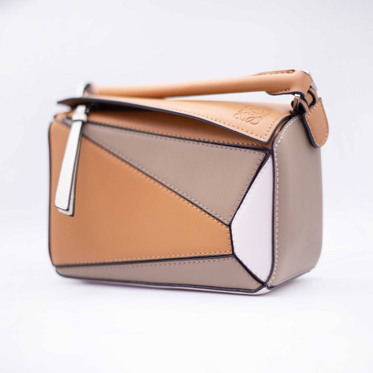 LOEWE Puzzle Edge Bag in Multitone Calfskin 👜🧩✨