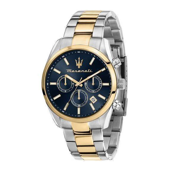Maserati Success Chronograph Two-Tone Watch ⌚✨🔱