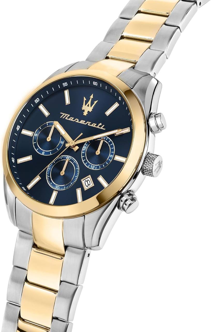 Maserati Success Chronograph Two-Tone Watch ⌚✨🔱