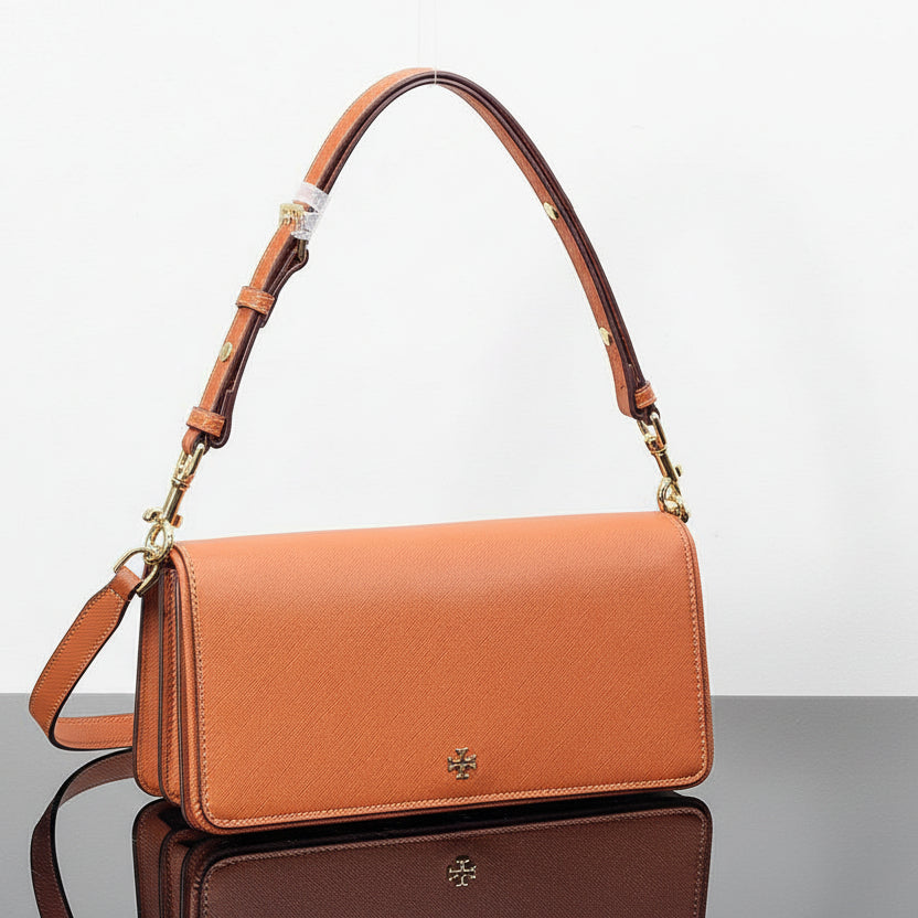 Tory Burch Robinson Crossbody Bag with Signature Logo 👜✨