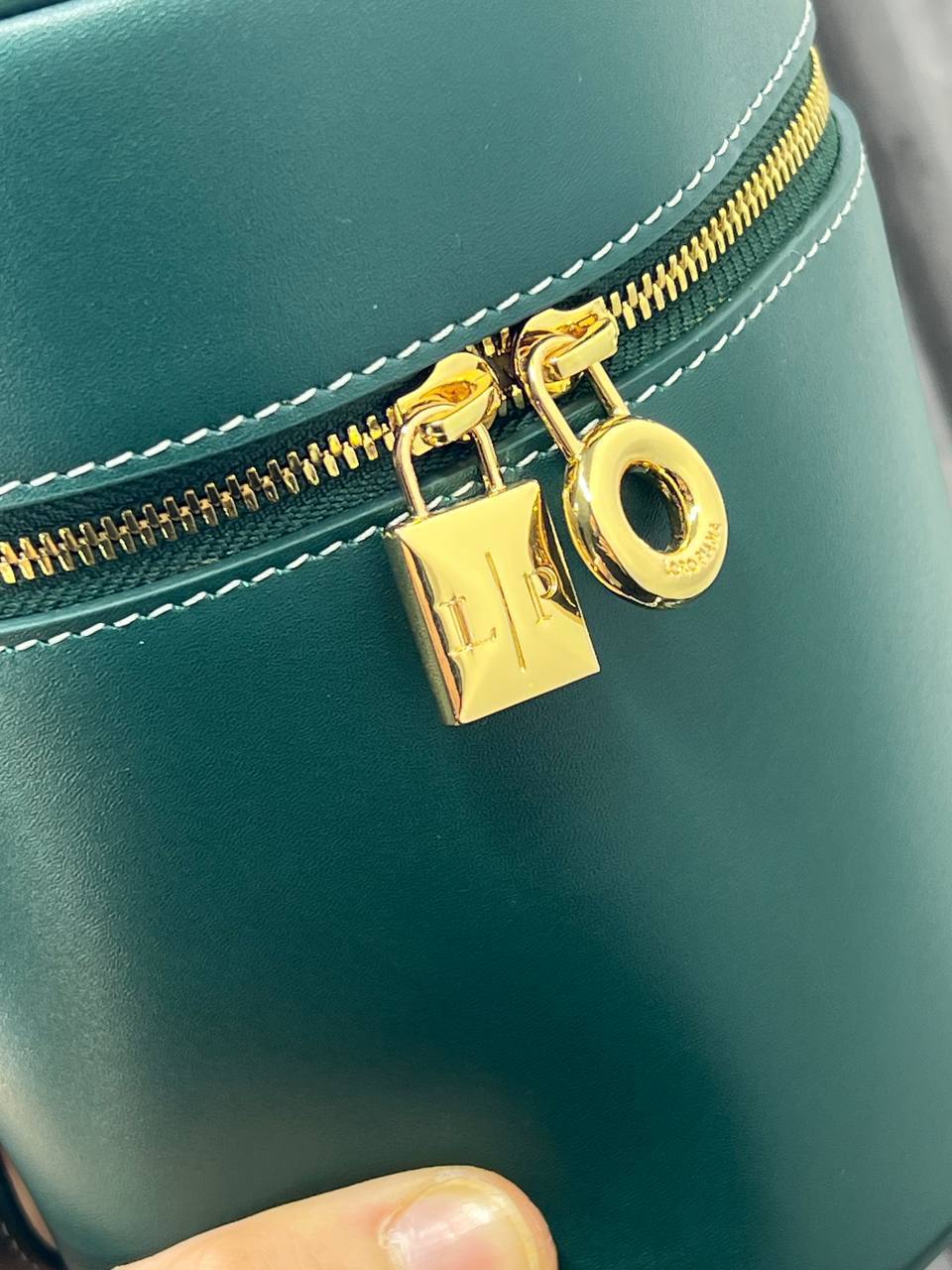 Loro Piana Extra Pocket L19 Cylindrical Bag in Emerald Green 🌲👜✨