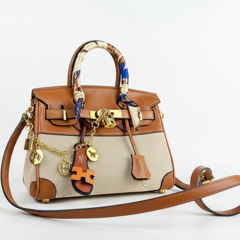 Hermès Birkin 30 Cargo Canvas and Gold Leather 👜✨🍂