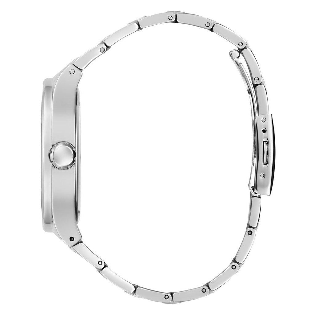 GUESS Diamond Accented Textured Dial Watch ⌚️✨💎