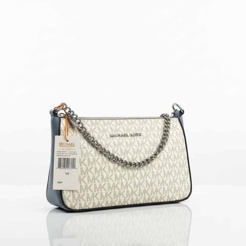 Michael Kors Jet Set Charm Small Logo Chain Shoulder Bag 👜✨💎