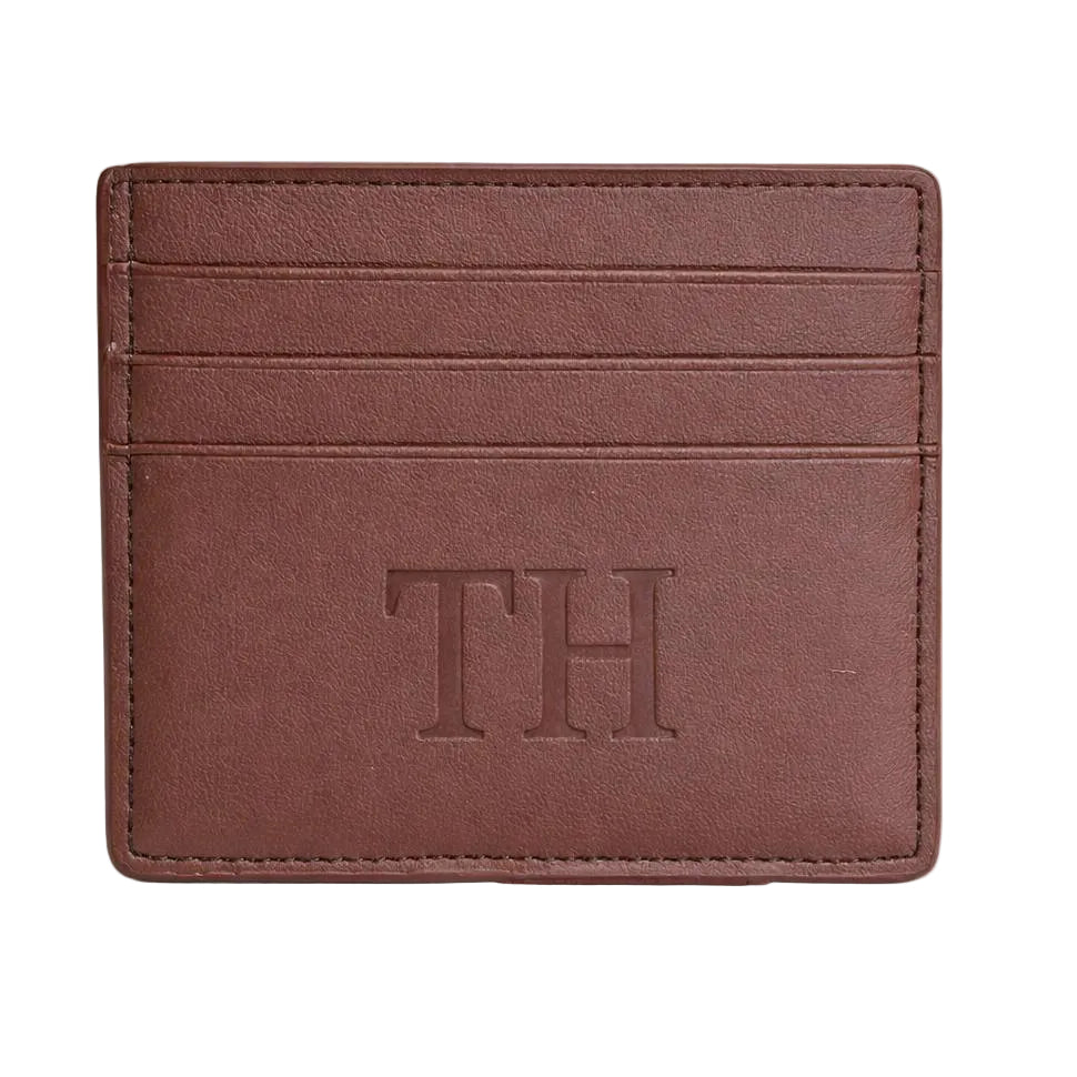 Tommy Hilfiger Slim Leather Card Holder 💼 🧥 ✨