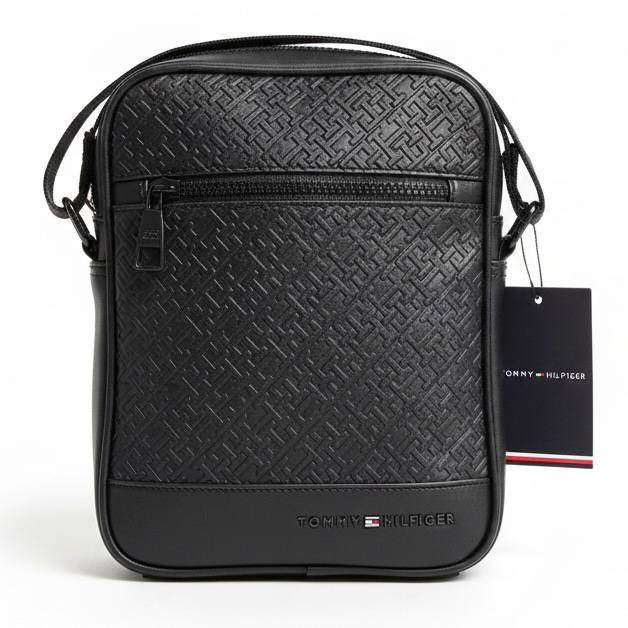 Tommy Hilfiger Monogram Embossed Reporter Bag 👜 🗽 ✨