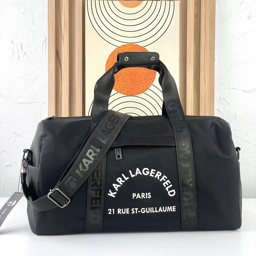Karl Lagerfeld Paris Rue St-Guillaume Duffel Bag 👜🖤✨