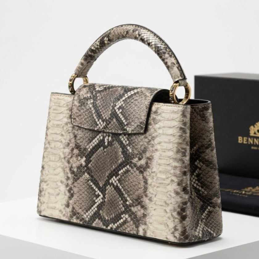Louis Vuitton Capucines Mini Python Handbag 🐍👜✨