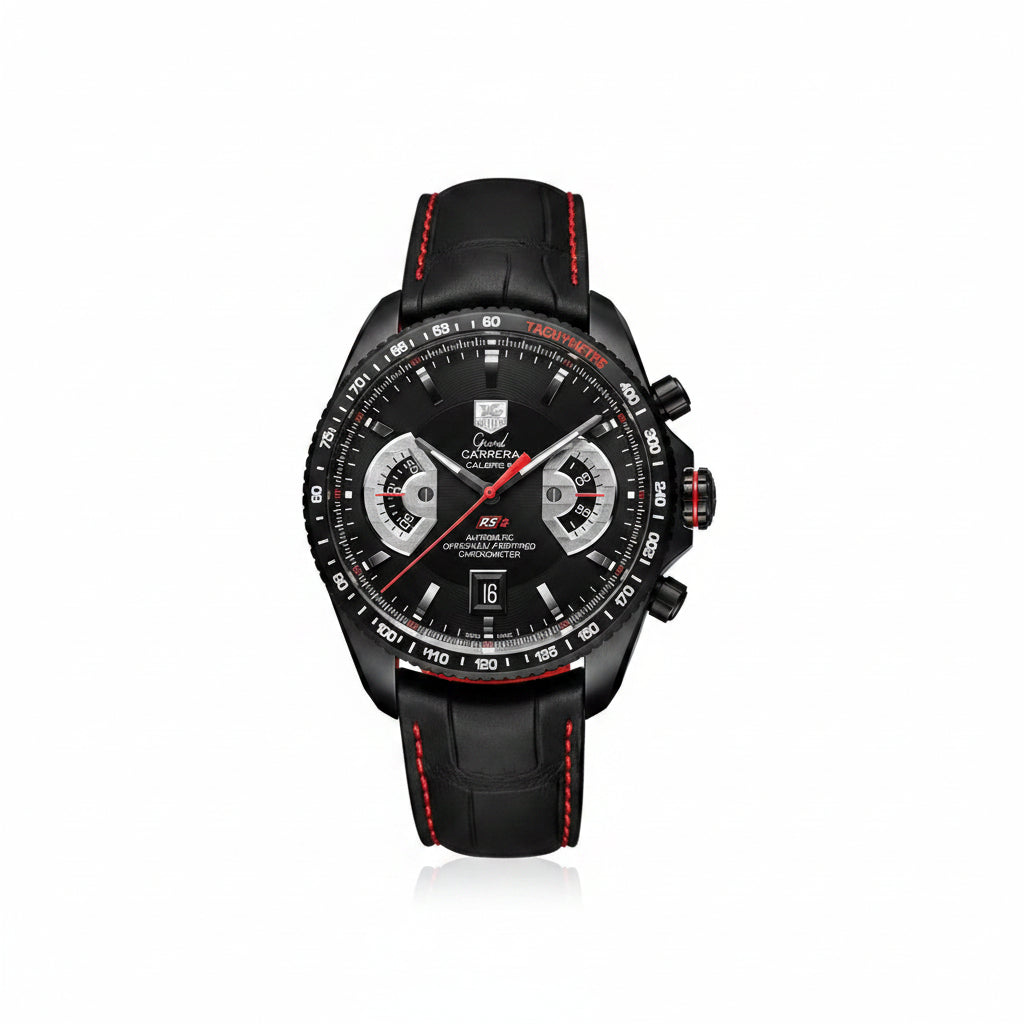 TAG Heuer Grand Carrera Calibre 36 RS2 Chronograph Watch 🏎️🖤🔥