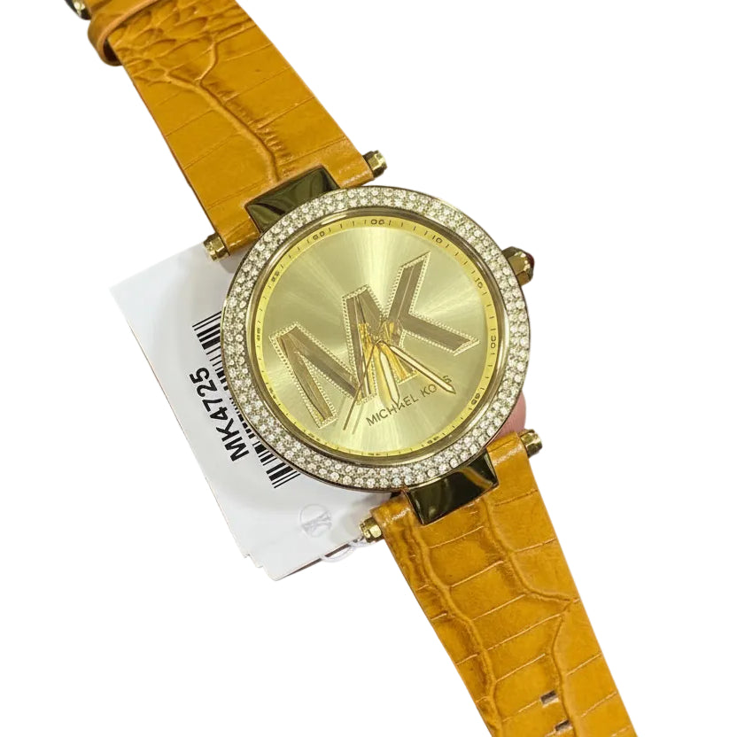 Michael Kors Gold Tone Logo Watch ✨⌚💛