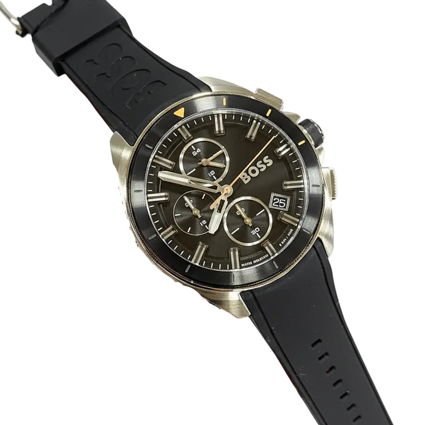 BOSS Grand Prix Chronograph Men’s Watch ⌚️🖤✨