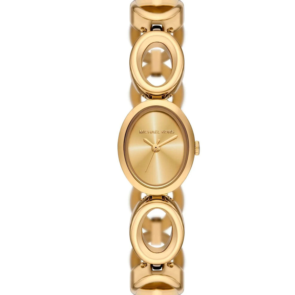 Michael Kors Camille Oval Bangle Watch ⌚✨💛