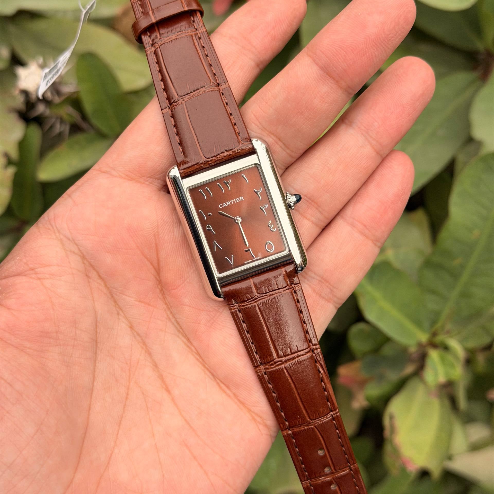 Cartier Tank Solo with Arabic Dial ⌚✨🏛️