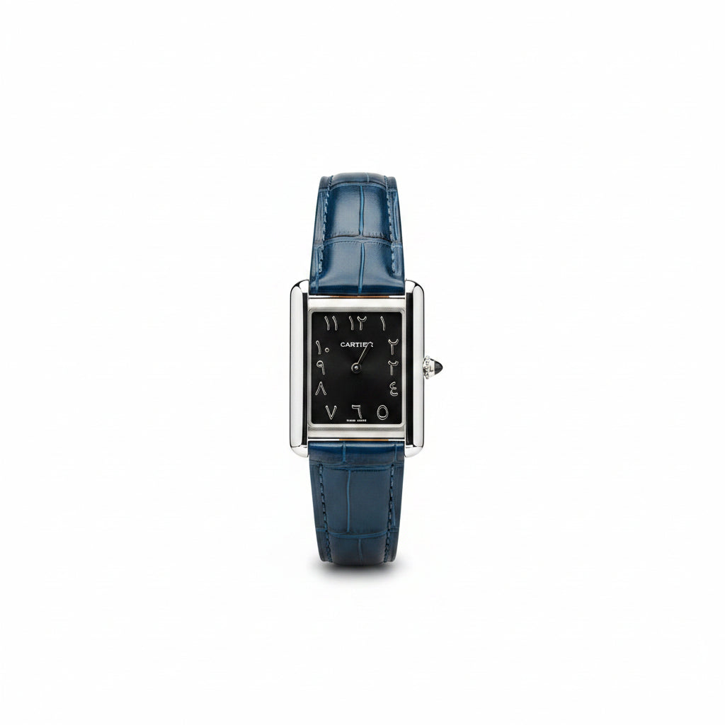 Cartier Tank Solo with Arabic Dial ⌚✨🏛️