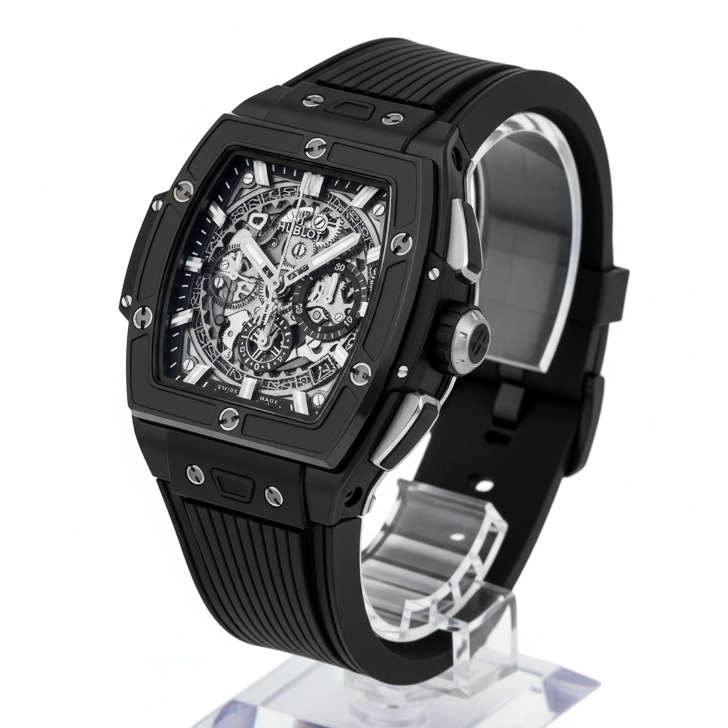 Hublot Spirit of Big Bang Chronograph Black Ceramic ◼️⚙️⏱️