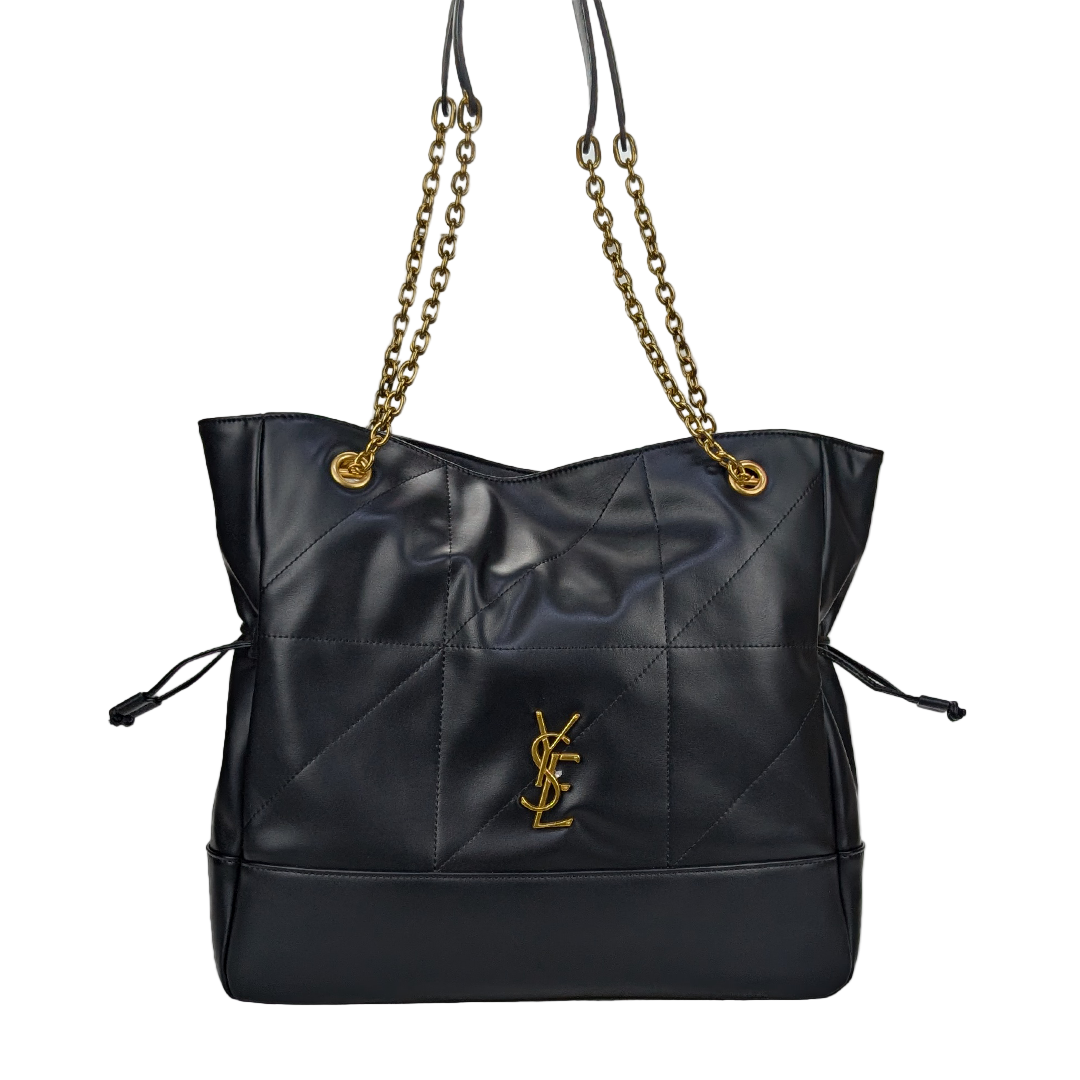 Saint Laurent Puffer Tote Bag in Quilted Lambskin Leather 🖤✨🔗