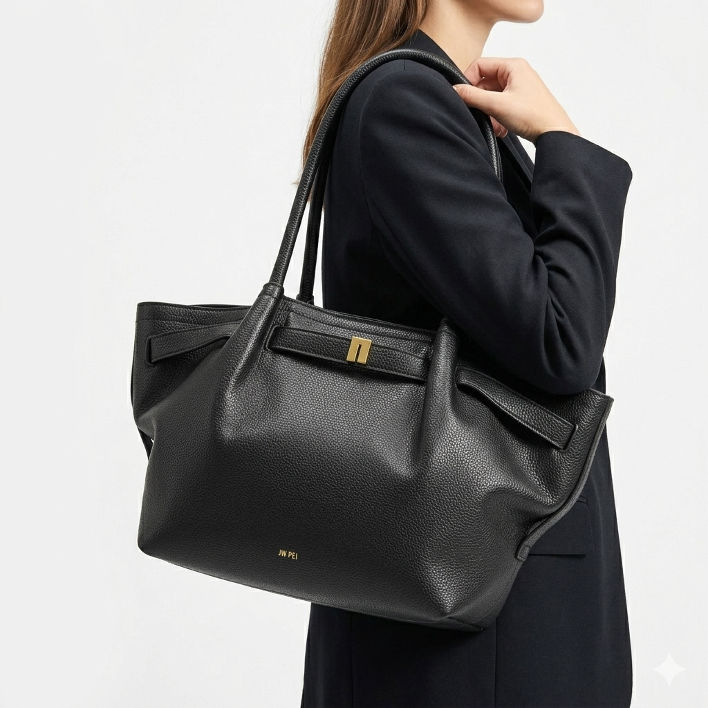 JW PEI Minimalist Shoulder Bag 🖤🤍 Beige & Black
