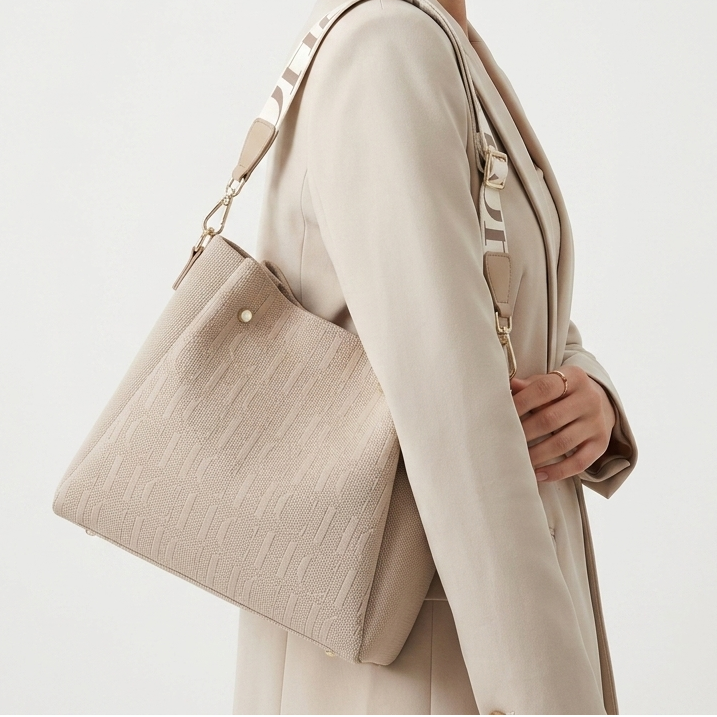 CH Bag: Chic Beige Tote 👜 Quality Design 🖤💚