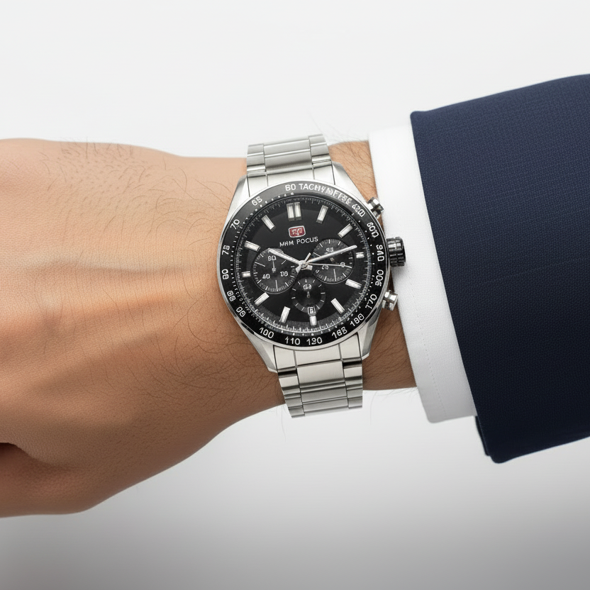 MINI FOCUS Men's Chronograph Sport Watch ⌚️⚙️🚀