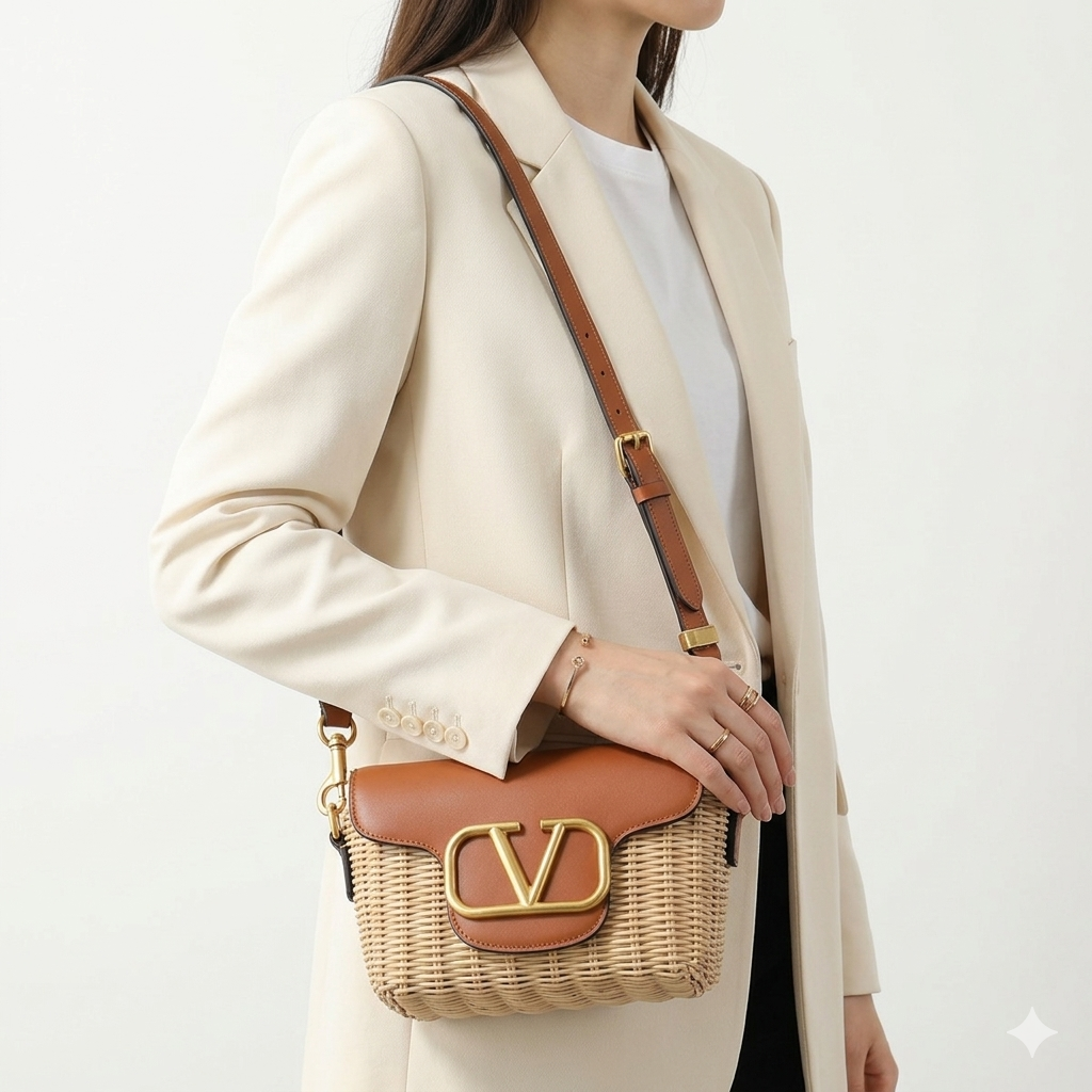 Valentino Brown & Black Bag 👜🖤