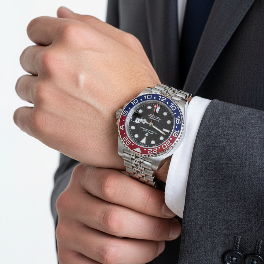 Rolex GMT-Master II "Pepsi" Jubilee Luxury Watch ⌚✨💎