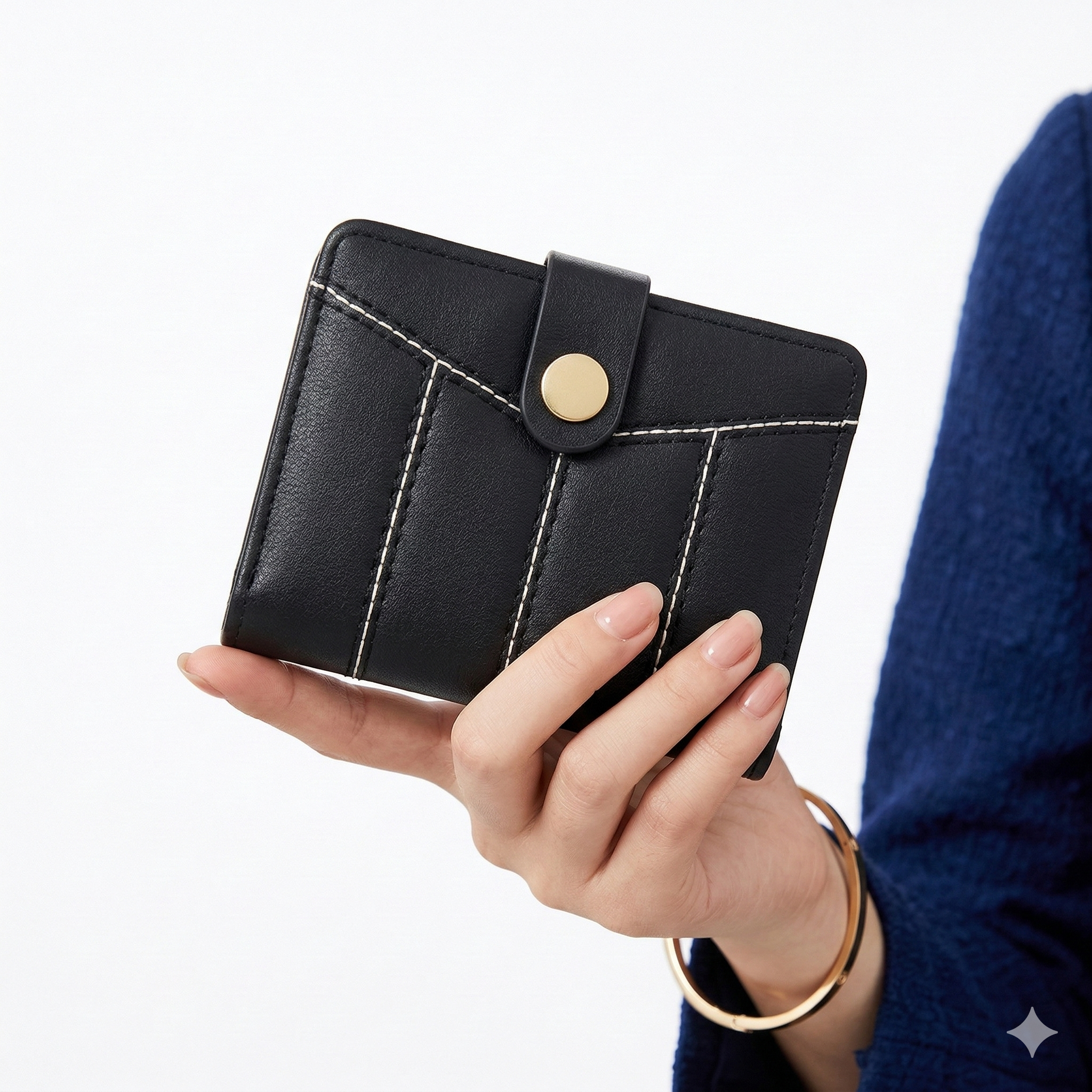 Essential Bi-Fold Wallet 🖤🤎 🩶💖
