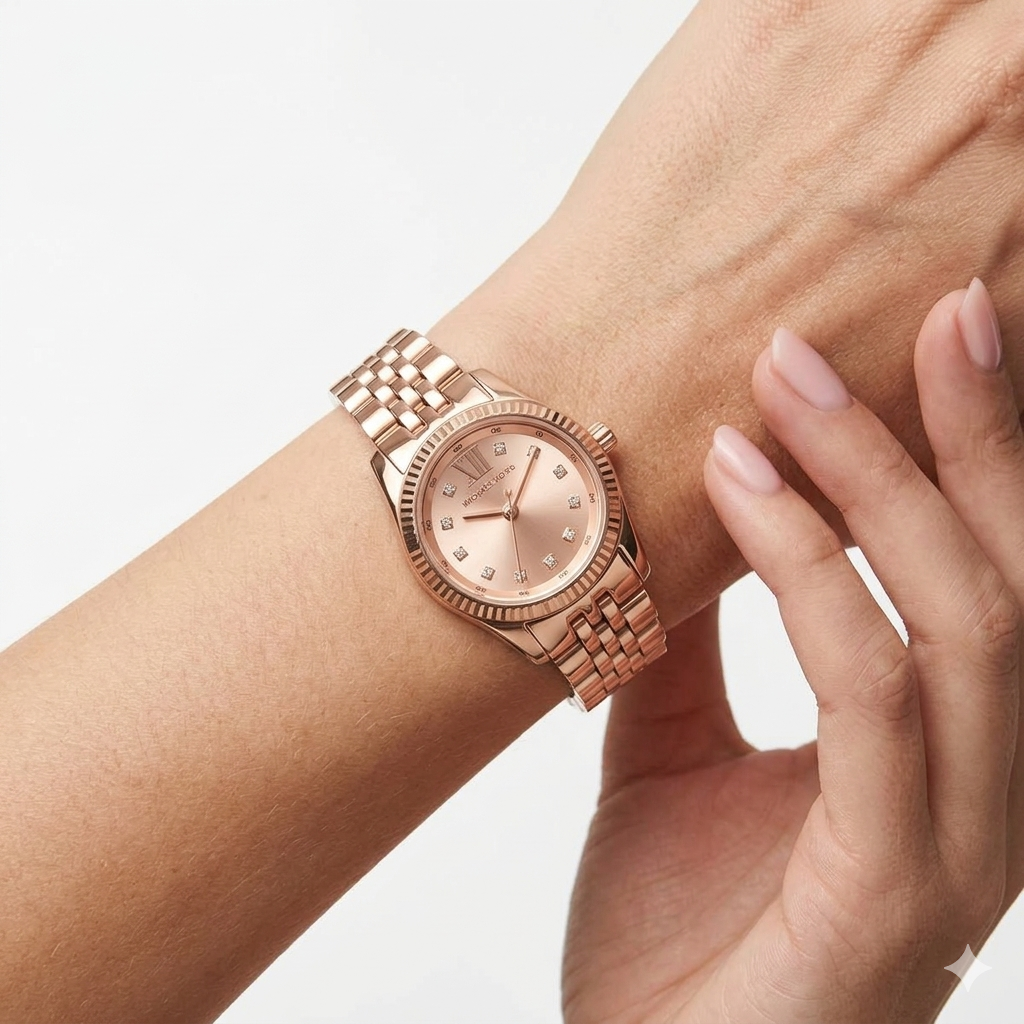 Michael Kors Rose Gold Women's Watch ⌚💖✨