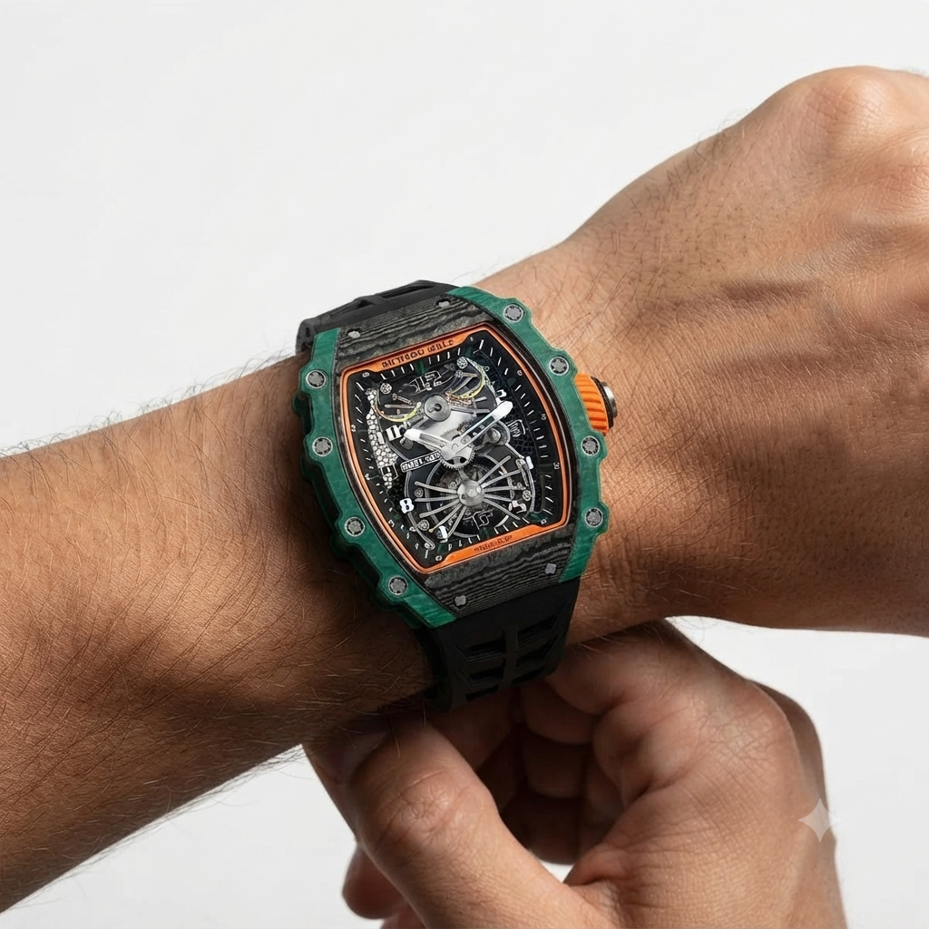 Richard Mille RM21-02 Tourbillon Aerodyne Carbon Composite Watch 🏎️⌚