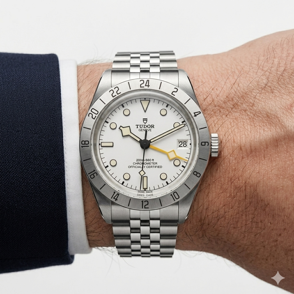 Tudor Stainless Steel Men's Watch ⌚️⚙️🛡️