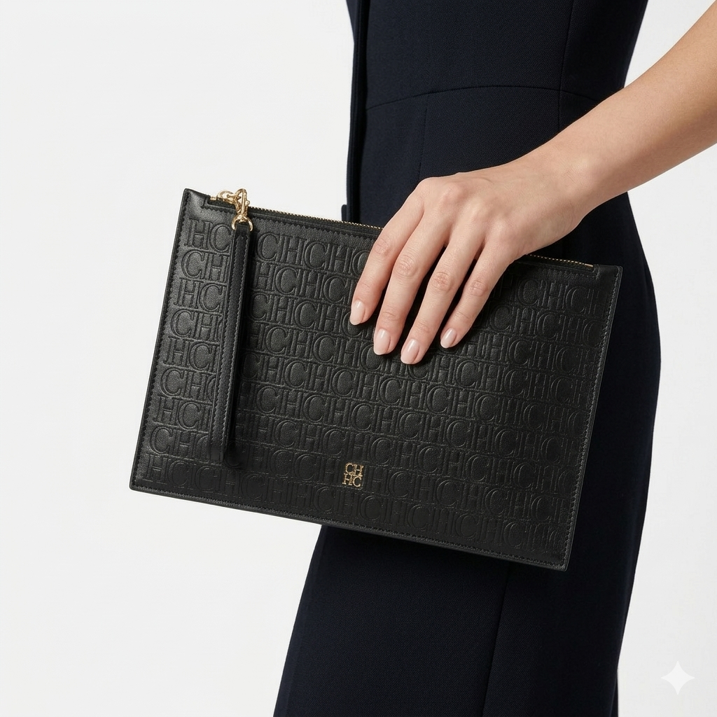 C.H Clutch: Sophisticated Carryall 🖤👜💼