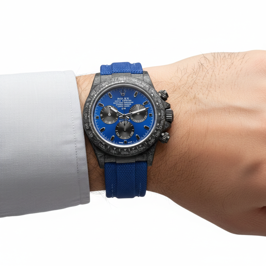 Rolex Cosmograph Daytona Carbon DiW Blue 🏎️⌚💎